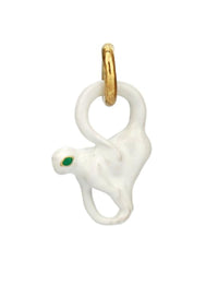 Bottega Veneta Monkey Jewelry Charm White