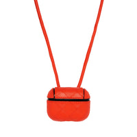 Bottega Veneta Intrecciato AirPods Pro Case - Orange