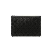Bottega Veneta Leather Black Document Case