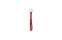 GOYARD Canvas With Calfskin Keychain Bag Accessory Unisex Red