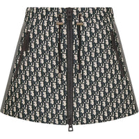 DIOR FW24 Casual Short Skirts Women's Blue