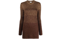 SAINT LAURENT Slim Fit Sweater Women's Umber