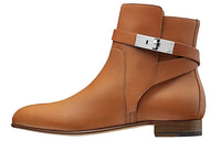 HERMES Neo Ankle Boots Women's Brown