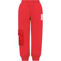 Kids' DIOR Knitted Sports Pants SS25 Red