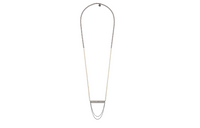 DIOR Academy Necklaces Women's White/Silver