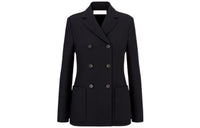 DIOR SS22 Business Suit Coat Women's Black
