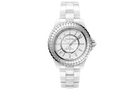 CHANEL J12 Wrist Watch Automatic Mechanical Movement Ceramic Strap 38mm White Dial Women's Watch