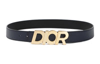 DIOR DIOR' Buckle Belt Leather