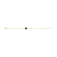 LOUIS VUITTON Color Blossom Bb Star Bracelet Yellow Gold Onyx And Diamond