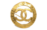 CHANEL 1990 2000s Cc Brooch