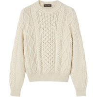 Loro Piana FW24 Cashmere Sweater Women's Light Latte