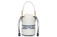DIOR Cow Leather Shoulder Bag, Crossbody Bag, Handbag Women's White