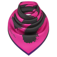 DIOR Silk Knit Scarves Women's Purple