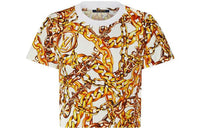 LOUIS VUITTON Chain Print Crop Top