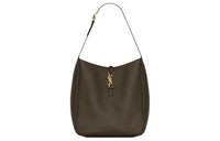 SAINT LAURENT LE5A7 Cow Leather Handbag Shoulder Bag Women's Light Musk