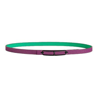 HERMES Calfskin Leather Belts Women's Mint Green Width 1.3cm