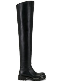 Bottega Veneta Leather Chelsea Knee-High Boots
