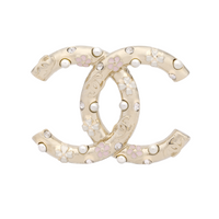 CHANEL Brooches Women's Gold