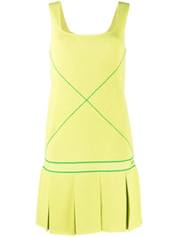Bottega Veneta Sleeveless Drop-Waist Tennis Dress