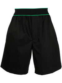Bottega Veneta Logo Waistband Bermuda Shorts
