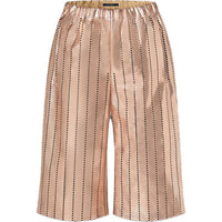 LOUIS VUITTON Perforated Metallized Bermuda Shorts Casual Shorts Women's Pink