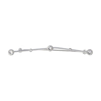 SAINT LAURENT Brooches Men's Silver