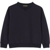 Loro Piana Sweatshirt FW24 Marine Blue Kids'