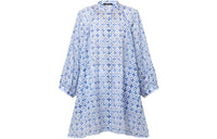 LOUIS VUITTON Long-Sleeved Dresses Women's Blue