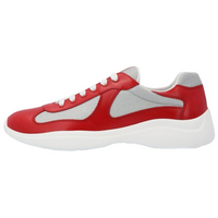 PRADA America's Cup Low Top Casual Shoes Men's Red