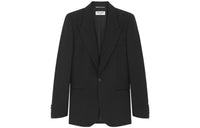 SAINT LAURENT Single Breasted Tailored Blazer