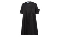 PRADA Short Sleeved Dresses Women's Black