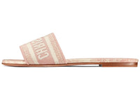 DIOR Dway Slide Slippers Women's Light Pink