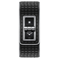 CHANEL CODE COCO Wrist Watch Quartz Movement Cowhide Strap 39.3*25mm Black Dial Unisex
