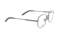 DIOR Metal Irregular Shape Eyeglass Frames Men's Silver Gray