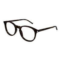 SAINT LAURENT Acetate Square Eyeglass Frames Men's Tortoiseshell