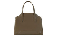 Loro Piana Sesia Leather Handbag Medium Size Women's Brown