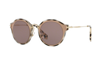 MIU MIU Round Sunglasses Women's Brown