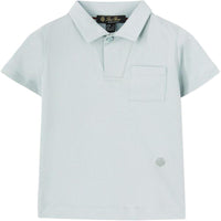 Loro Piana T-Shirt FW24 Light River Blue Kids'