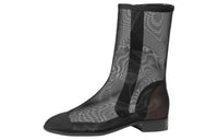 CHANEL Ankle Boots 2.5cm Women's Black