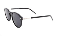 DIOR Acetate Metal Oval Sunglasses Men's Black