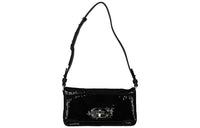 MIU MIU Leather Crossbody Bag Shoulder Bag Women's Black