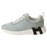 HERMES Bouncing Low-Top Casual Shoes Women's Gray