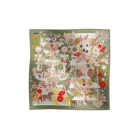 HERMES Silk Scarves Women's Multicolor