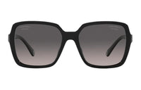 CHANEL Square Sunglasses Women's Black