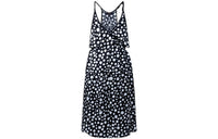 LOUIS VUITTON X Yayoi Kusama Infinity Dots Flounce Dress Black/White