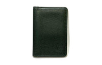 LOUIS VUITTON Cow Leather Wallet Men's Green