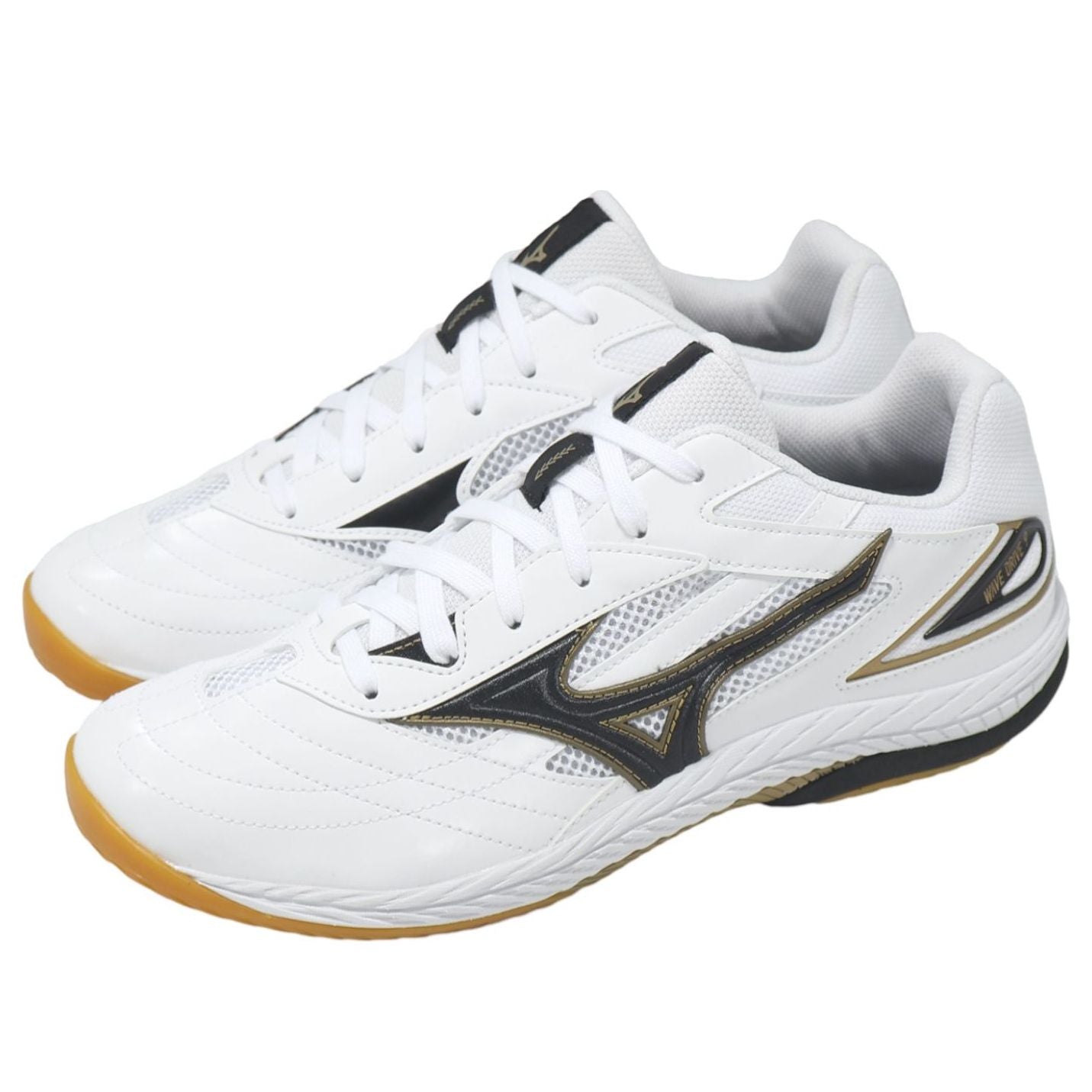 Mizuno Wave Drive 9 'White Black Gold' 81GA220552