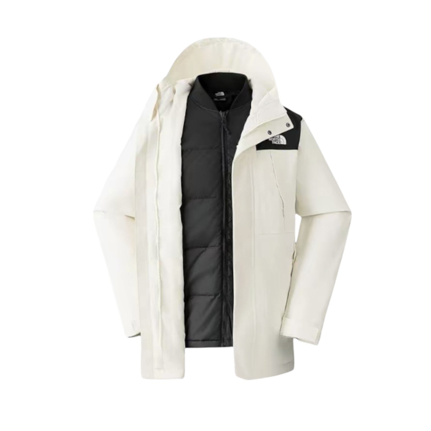 THE NORTH FACE 2 IN 1 Waterproof Jacket 'Creamy White' 81NHROU