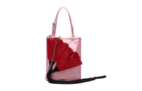 PRADA Fabric Handbag Shoulder Bag Crossbody Bag Women's Pink