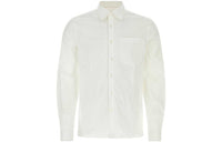 PRADA Logo Embroidered Buttoned Shirt